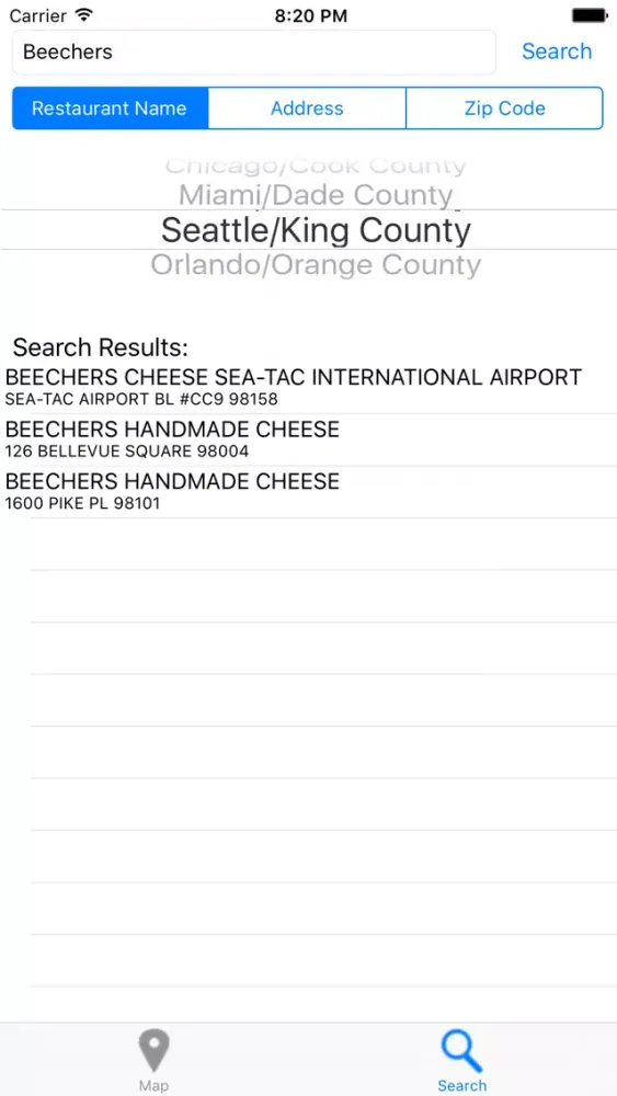 Capturas de tela do Cleanly Seattle/King County-Restaurant Inspections