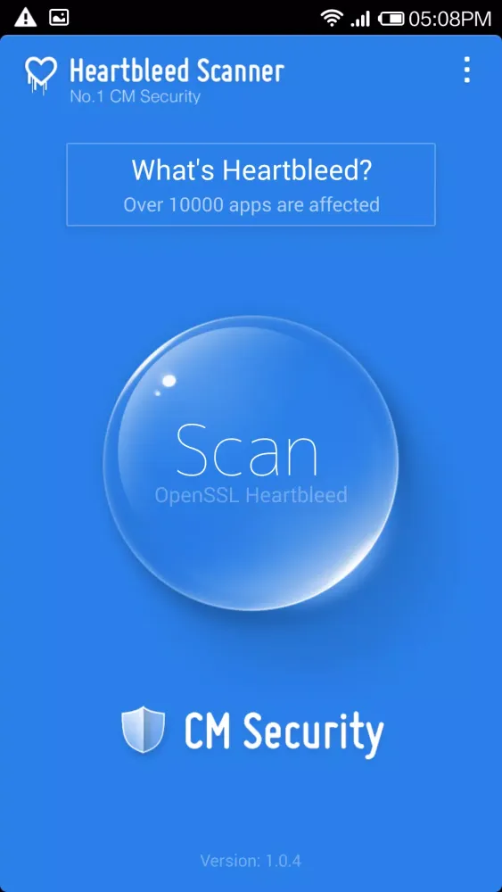 Capturas de pantalla de Heartbleed Detector