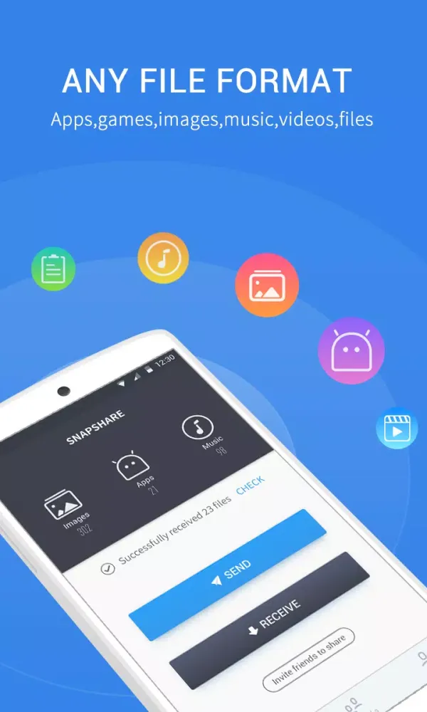 Capturas de pantalla de SnapShare