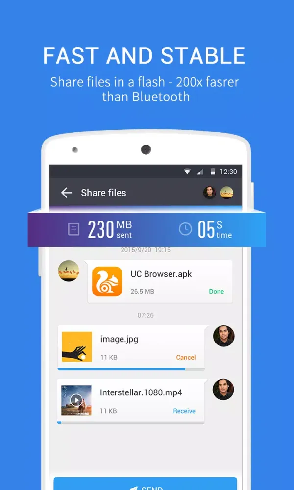 Capturas de pantalla de SnapShare