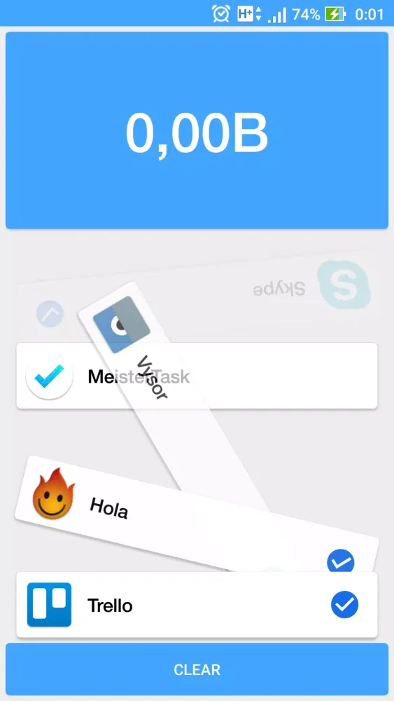 Capturas de tela do Clean My Phone