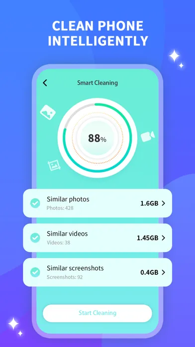 Capturas de pantalla de Clean up: AI Storage Cleaner