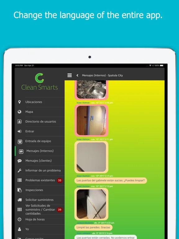Captures d'écran de Clean Smarts (Legacy) iPad 