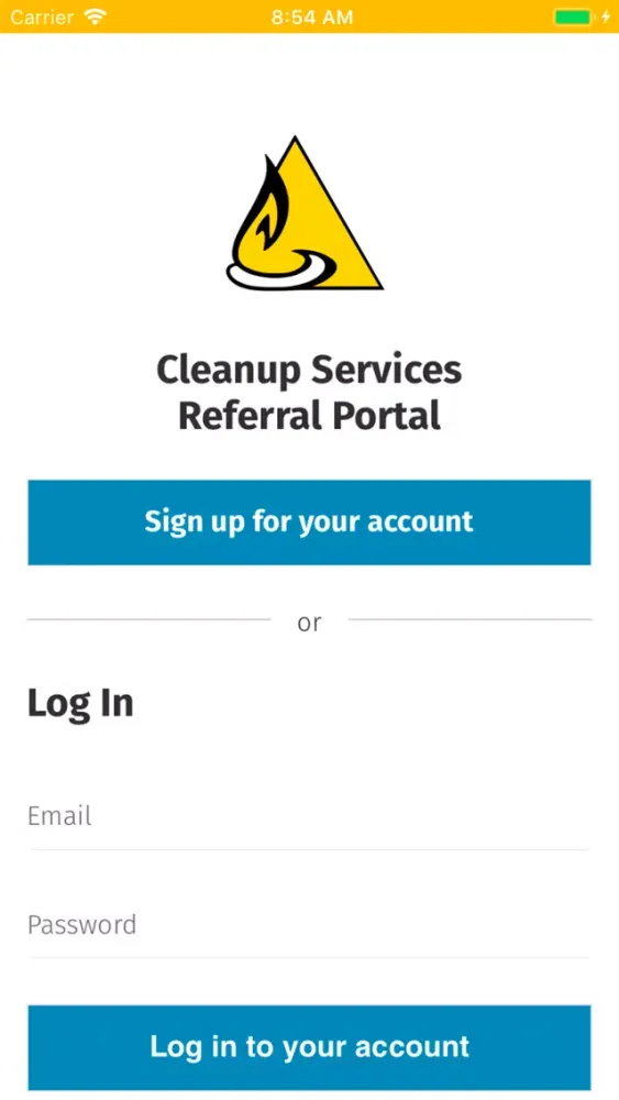 Cleanup Services Referrals Screenshots