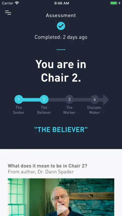 Tangkapan skrin Like Jesus App