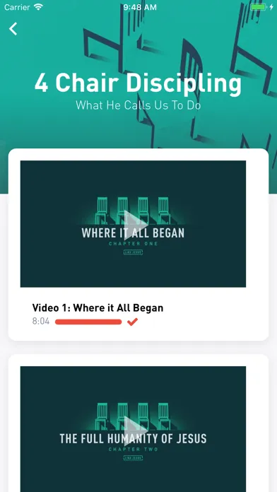 Tangkapan skrin Like Jesus App