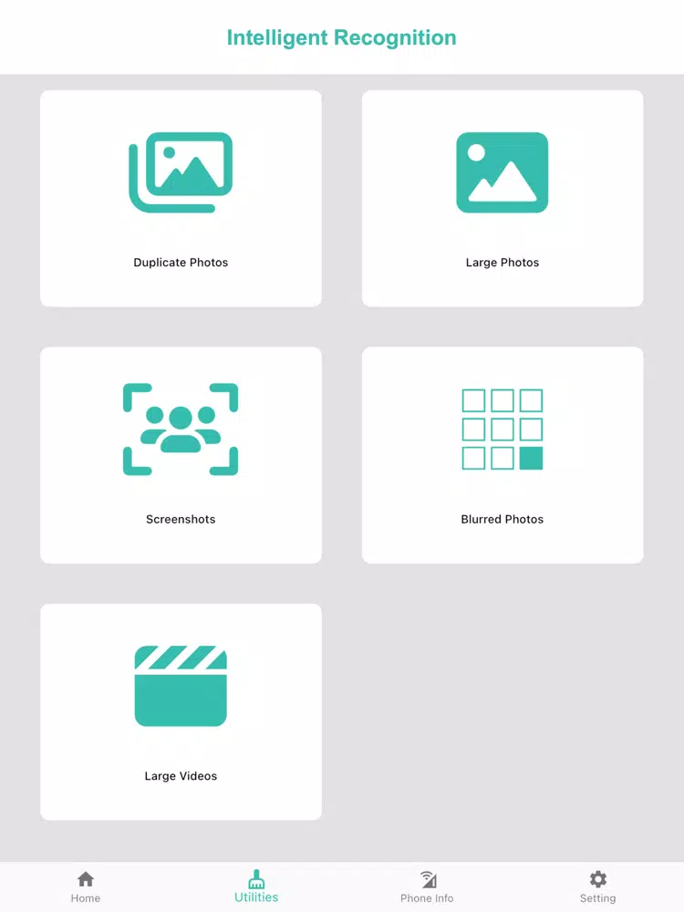 ภาพหน้าจอของ Super Clean-Clean Storage iPad 