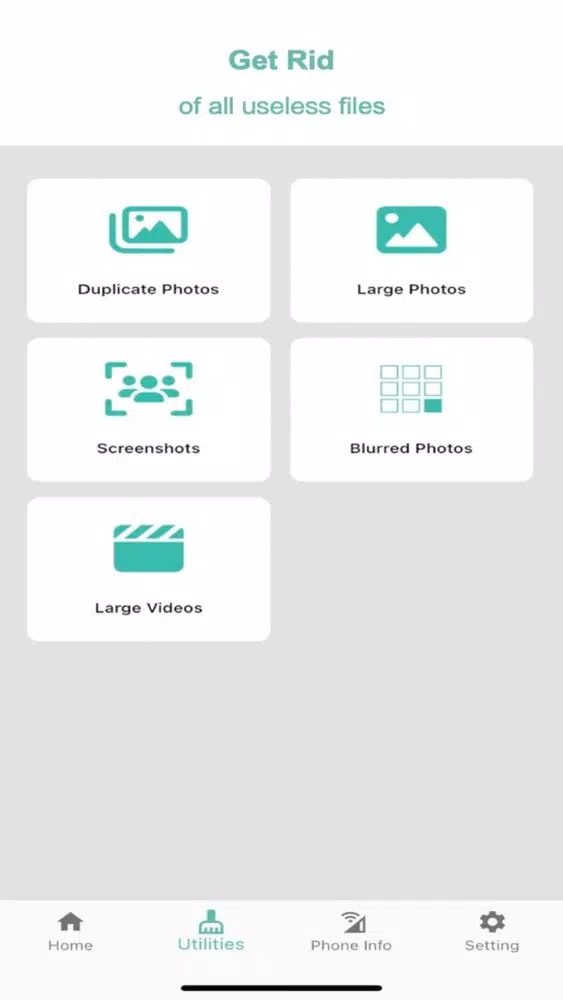 ภาพหน้าจอของ Super Clean-Clean Storage
