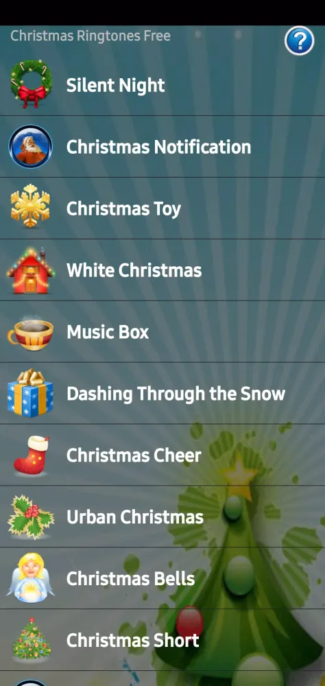 Captures d'écran de Christmas Ringtones