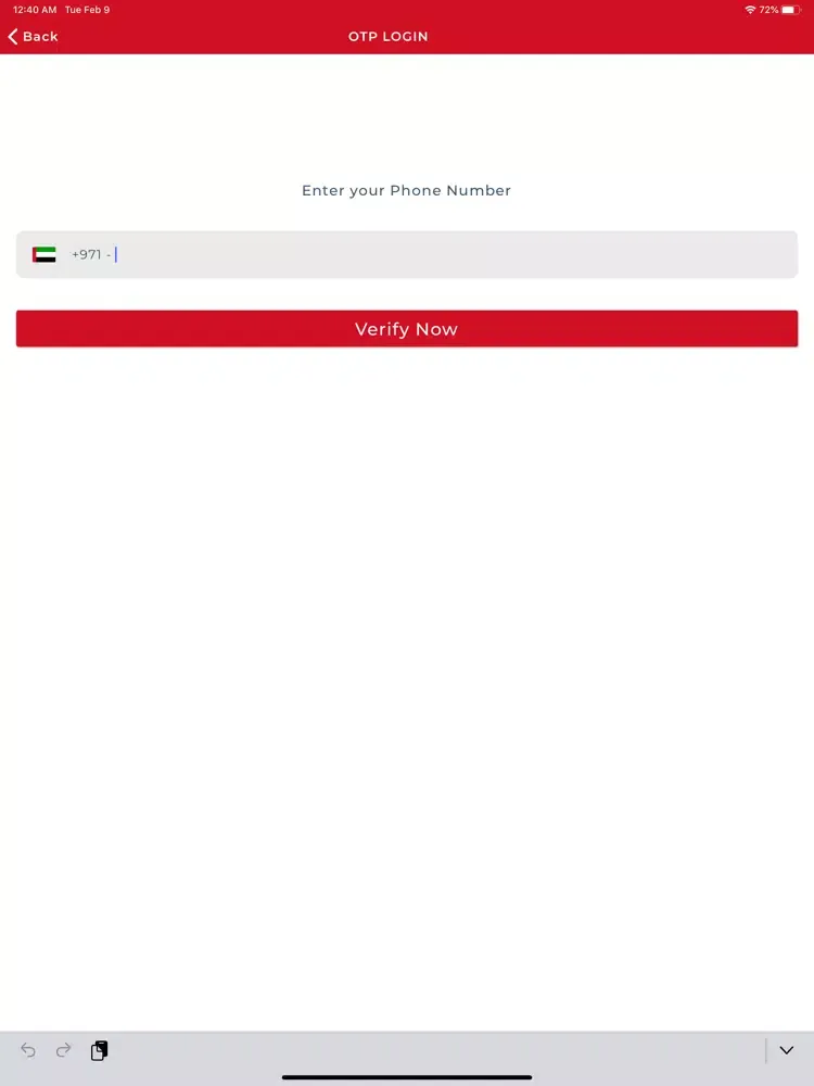 Ảnh chụp màn hình của Clearance Shop iPad 