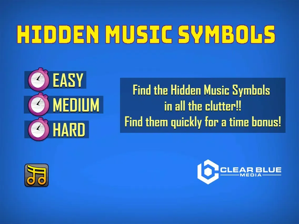 Hidden Music Symbols iPad  سکرین شاٹس