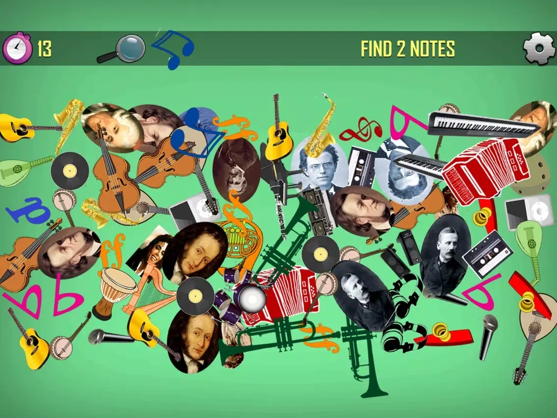Hidden Music Symbols iPad  سکرین شاٹس