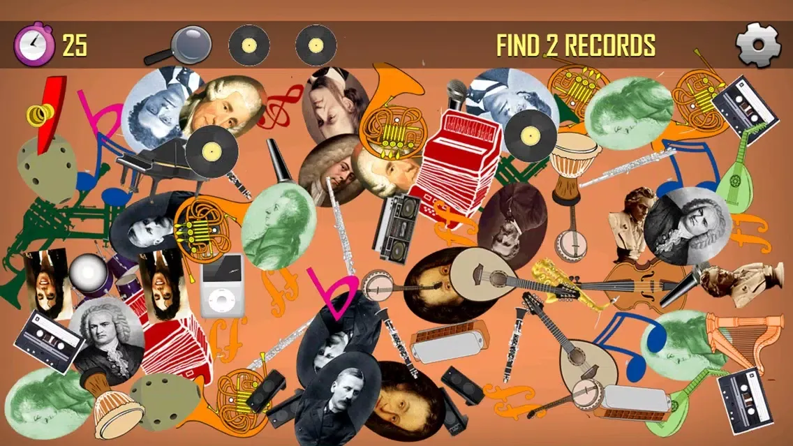 Hidden Music Symbols سکرین شاٹس