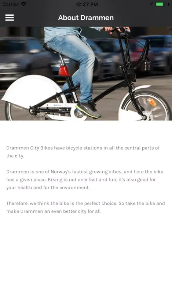 Drammen Bysykler Screenshots