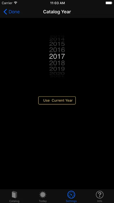 Screenshot di Meteor Shower Guide