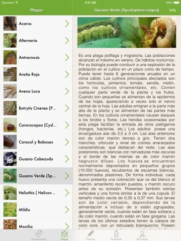 Capturas de pantalla de iAgricultor - LTA iPad 