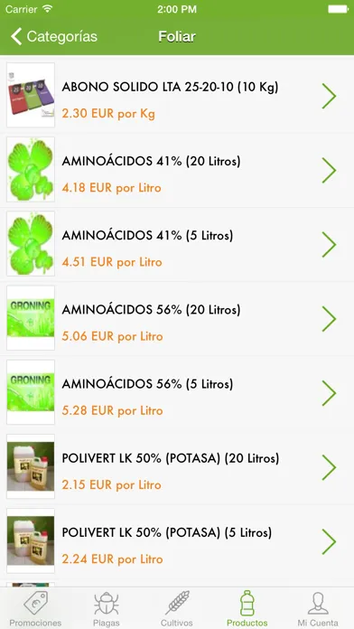 Capturas de pantalla de iAgricultor - LTA