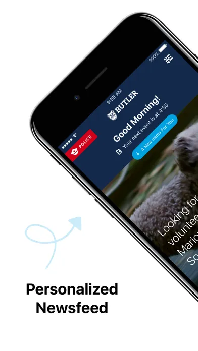 Butler University App Screenshots