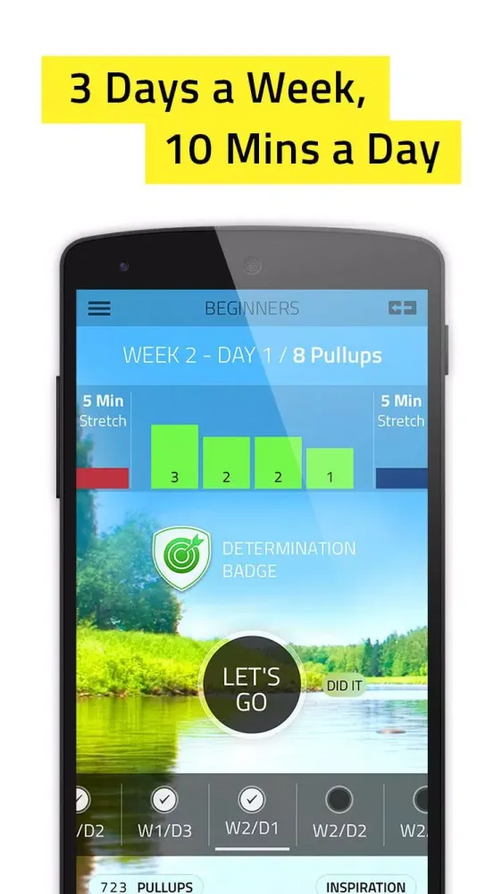20 pullups: 0 to 20 pull ups Screenshots