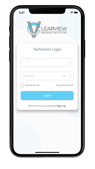 ClearView Technician Screenshots