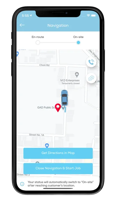 ClearView Technician Screenshots