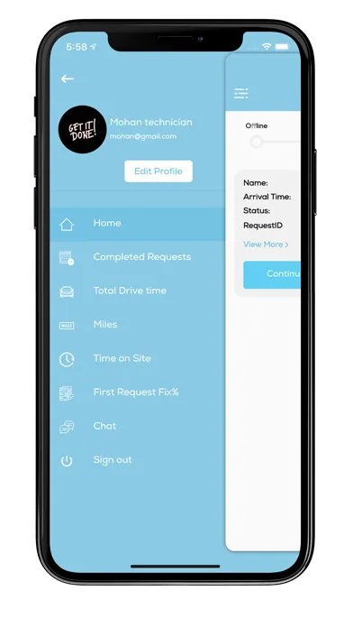 ClearView Technician Screenshots