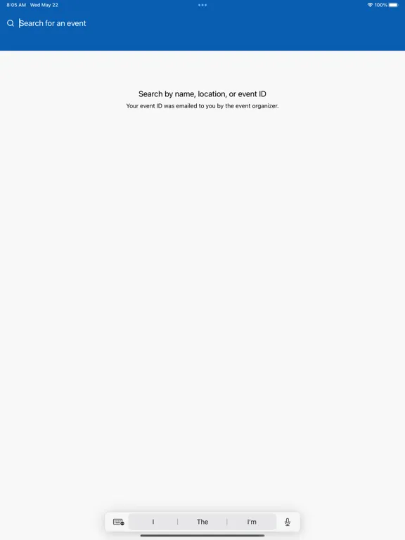 Clearwater Events iPad 應用截圖