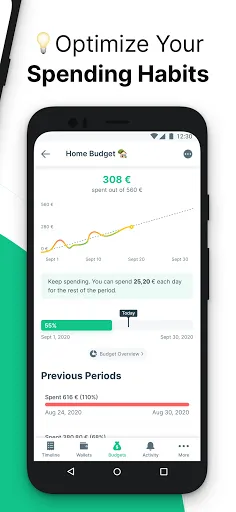 Spendee Budget & Money Tracker स्क्रीनशॉट