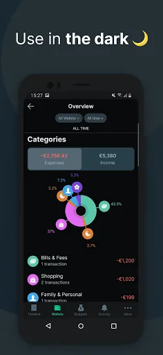 Spendee Budget & Money Tracker स्क्रीनशॉट
