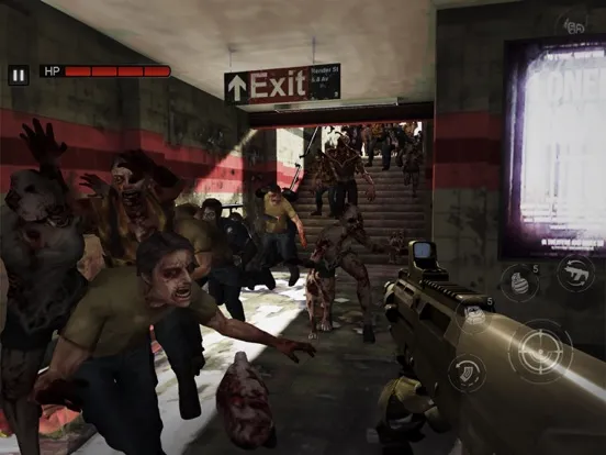 Zombie Hunter D-Day2 iPad  سکرین شاٹس