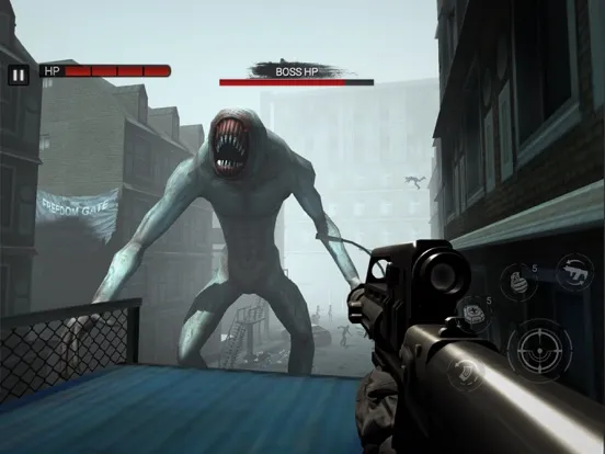 Zombie Hunter D-Day2 iPad  سکرین شاٹس