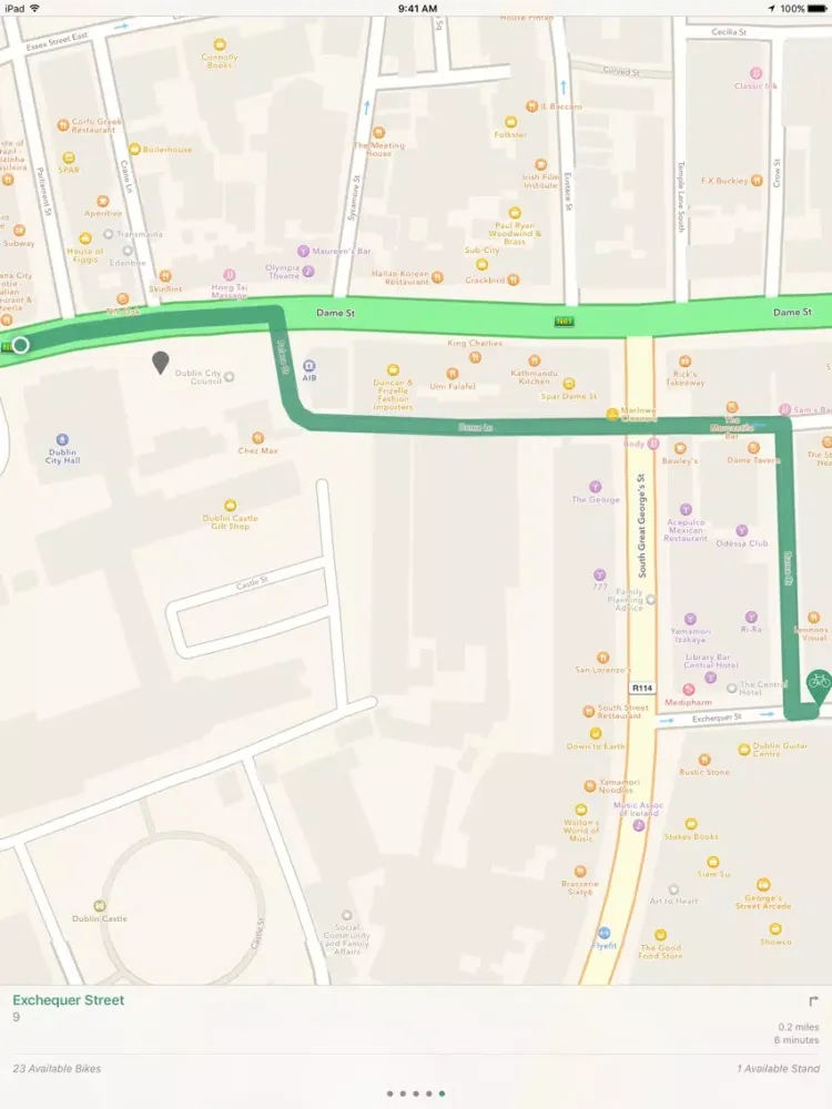 aBike—Dublin iPad  스크린샷