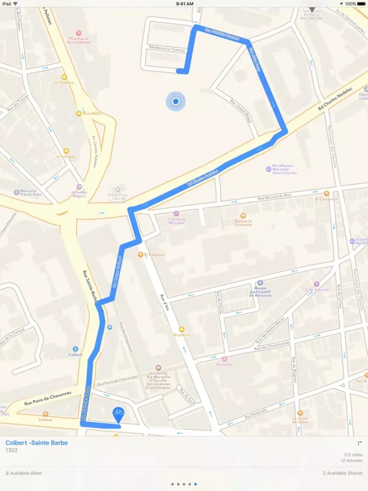 aBike—Marseille iPad  Screenshots