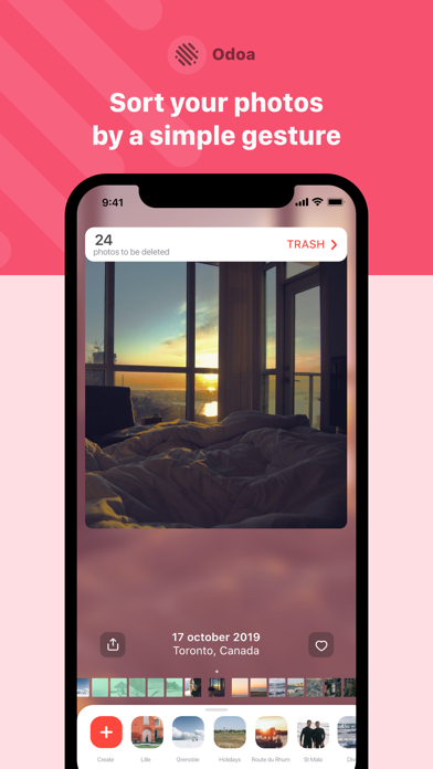تصاویر Odoa: Swipe & Clean Photos