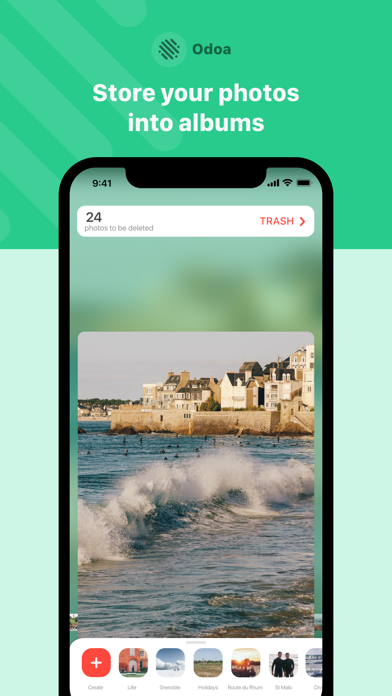 تصاویر Odoa: Swipe & Clean Photos