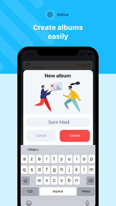 تصاویر Odoa: Swipe & Clean Photos