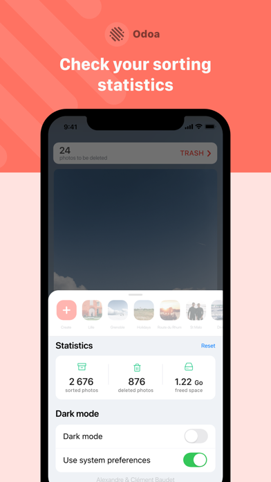 تصاویر Odoa: Swipe & Clean Photos