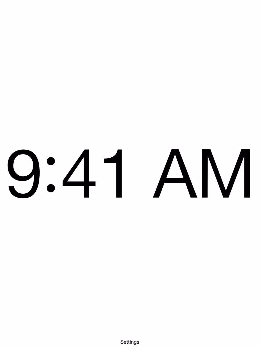 تصاویر Time App iPad 