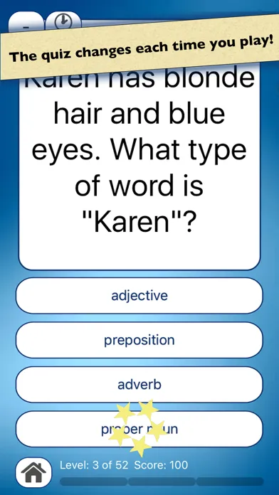 Zrzuty ekranu Word Types | English Grammar