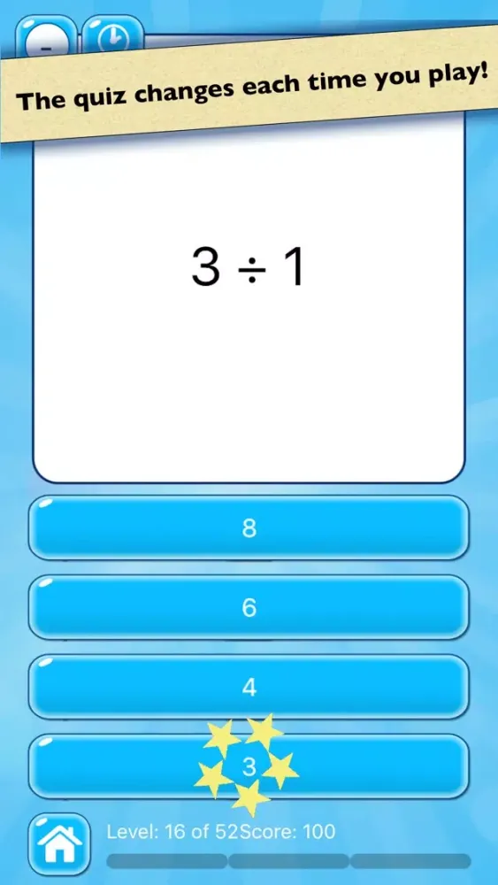 Captures d'écran de Division Practice: Learn Basic Math Facts