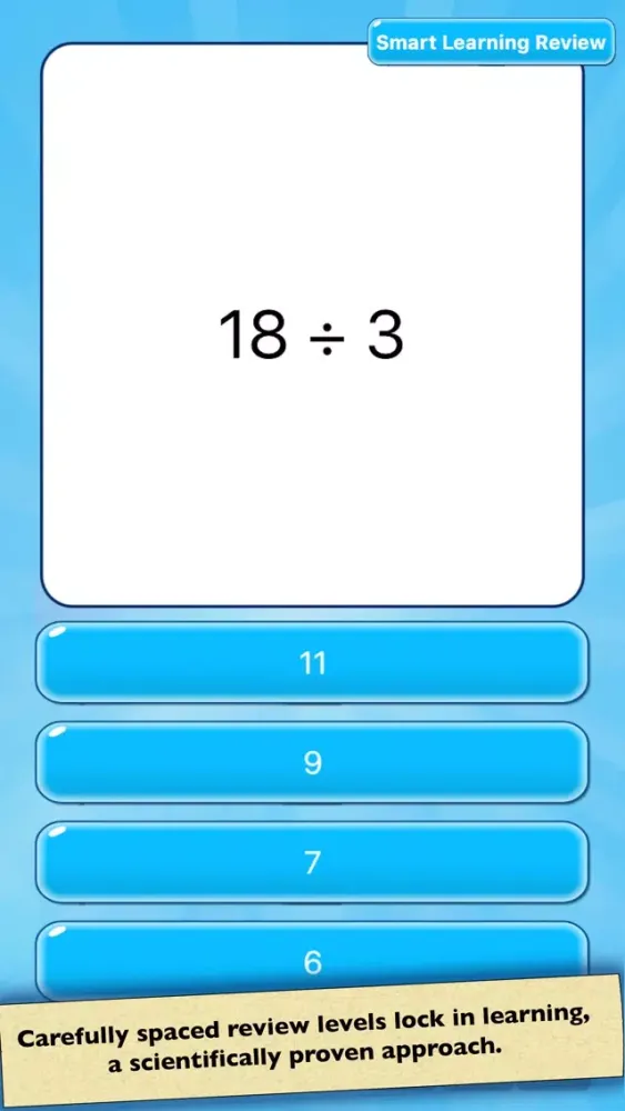 Captures d'écran de Division Practice: Learn Basic Math Facts