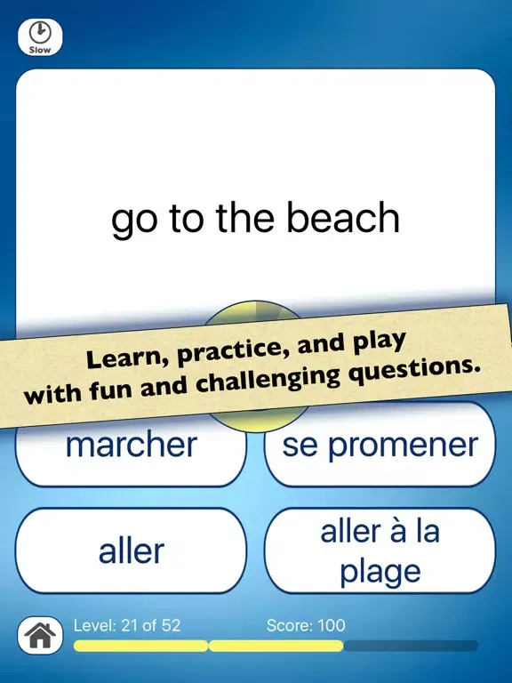 ภาพหน้าจอของ French Vocabulary Practice iPad 