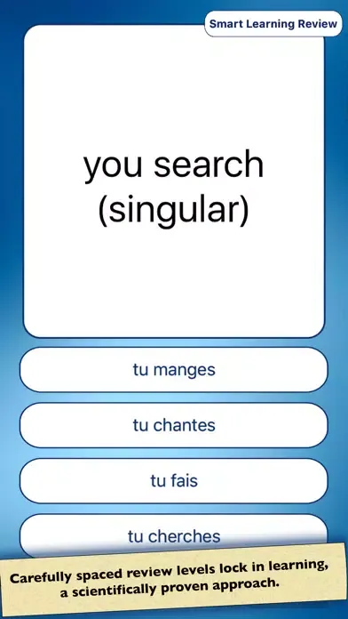 ภาพหน้าจอของ French Vocabulary Practice