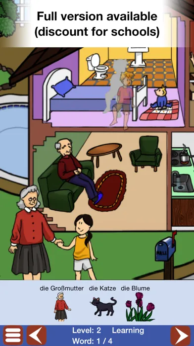 German for Kids: a Learning Story Adventure应用截图