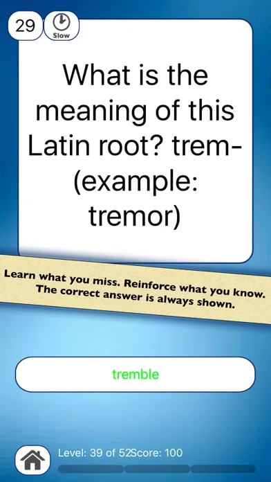 Vocabulary: Greek Latin Roots Screenshots