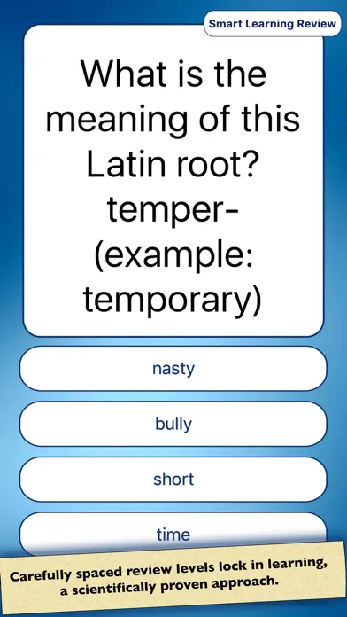 Vocabulary: Greek Latin Roots Screenshots