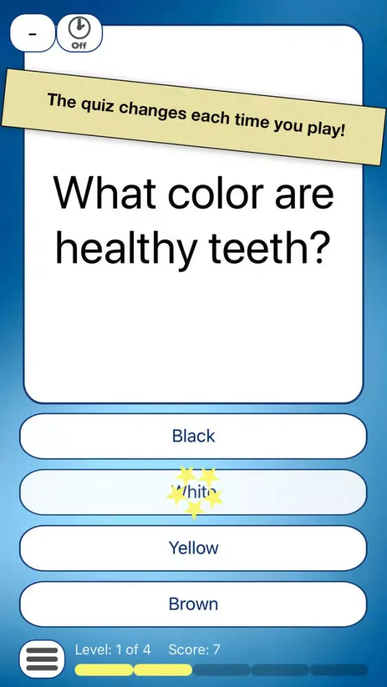 Healthy Habits Quiz應用截圖