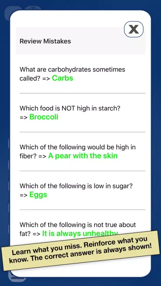 Healthy Habits Quiz應用截圖
