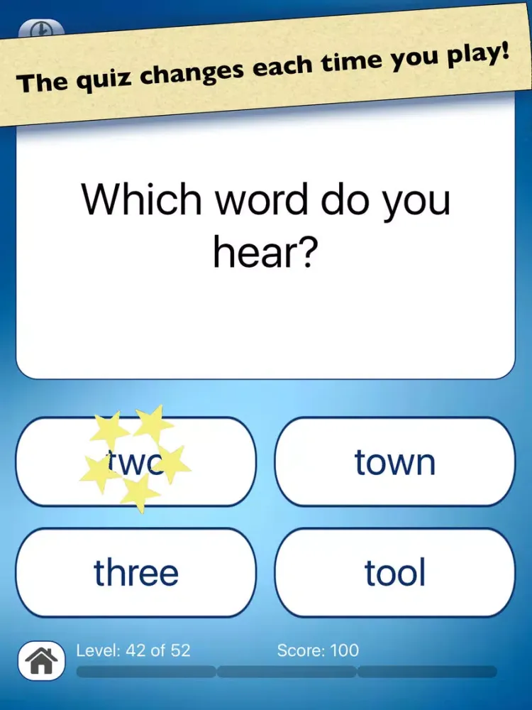 Ảnh chụp màn hình của Learn and Practice Reading for Preschoolers iPad 
