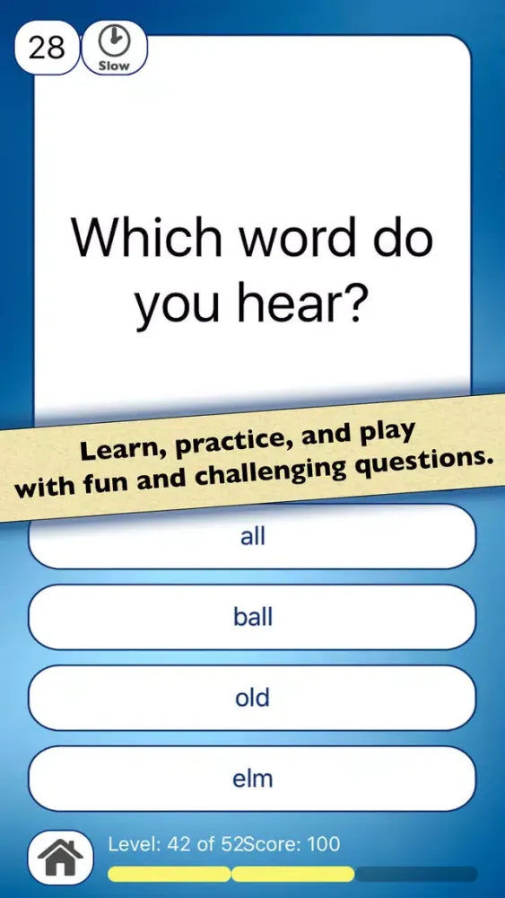 Ảnh chụp màn hình của Learn and Practice Reading for Preschoolers